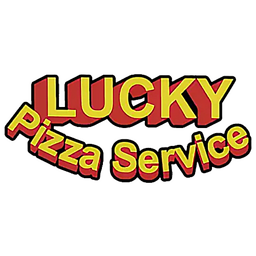 Lucky Pizzaservice Merseburg logo.